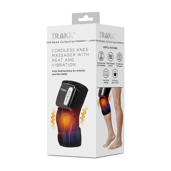 TRAKK Heating Massaging Knee & Elbow Brace and Wrap- Rechargeable Mult   Trendilize