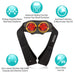 TRAKK Shoulder Shiatsu Neck and Back Massager with Soothing Heat, Electric Deep Tissue 3D Kneading Massage Pillow for Shoulder, Leg, Body Muscle Pain Relief, Home, Office, and Car Use