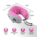 TRAKK Neck Massager & Travel Pillow -Rechargeable U-Shaped Neck Pillow & Electric Massager for Muscle, Shoulder, Cervical Pain Stress Relief - Memory Foam Massage Pillow for Home, Office, Airplane,Car