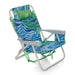 Banana Boat Folding Beach Chair Lightweight Backpack Chairs for Adults 5-Position with Lay Flat Perfect for Outdoor Heavy Duty Beach Chair - 300 Lbs Weight Capacity, Turquoise/Aqua