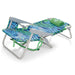 Banana Boat Folding Beach Chair Lightweight Backpack Chairs for Adults 5-Position with Lay Flat Perfect for Outdoor Heavy Duty Beach Chair - 300 Lbs Weight Capacity, Turquoise/Aqua