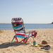 Banana Boat Folding Beach Chair Lightweight Backpack Chairs for Adults 5-Position with Lay Flat Perfect for Outdoor Heavy Duty Beach Chair - 300 Lbs Weight Capacity, Turquoise/Aqua
