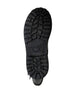 bebe Girl's Tall Boot with Strapping and Logo Heart Rivet
