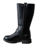 bebe Girls Rider Boot With Charms and Studs