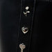 bebe Girls Rider Boot With Charms and Studs