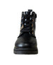 bebe Girl's Toddler Lace-Up Boot with Hanging Charms and Sherpa Lining