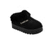 bebe Girl's Slippers – Platform House Shoes with Faux Fur Lining, Cozy Winter Slippers for Little Kid/ Big Kid