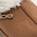 bebe Girl's Slippers – Platform House Shoes with Faux Fur Lining, Cozy Winter Slippers for Little Kid/ Big Kid