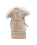 bebe Girls' Cozy Winter Boot with Lace-Up Design and Bebe Logo Charm