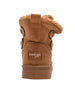 bebe Girls' Cozy Winter Boot with Lace-Up Design and Bebe Logo Charm