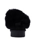 bebe Girls' Cozy Boot Slippers with Faux Fur Trim and Rhinestone Logo
