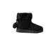 bebe Girls Cozy Ankle Boots With Bow and Pom Faux Fur Lined