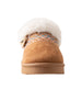 bebe Girl's Cozy Faux Fur Trim Boot Slide Slipper