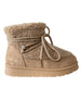 bebe Girl's Hybrid Sherpa Boot with Hiker Lace