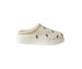 bebe Girl's Floral Embroidery Cozy Clog Slipper