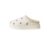 bebe Girl's Floral Embroidery Cozy Clog Slipper