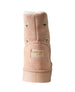 bebe Girl's Floral Embroidery Cozy Boot