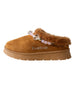 bebe Girl's Cozy Boot Slide with Beaded Bracelet and Rhinestone Detail