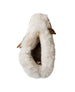 bebe Girl's Hybrid Faux Fur Boot with Lurex Lace and Charms