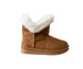 bebe Girls Cozy Boot With Fur Trim