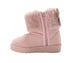 bebe Toddler Girl's Boots – Cozy Boots for Toddlers with Faux Fur Cuff and Butterfly Accent