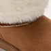 bebe Toddler Girl's Boots – Cozy Boots for Toddlers with Faux Fur Cuff and Butterfly Accent