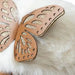 bebe Toddler Girl's Faux Fur Cuff Winter Boot with Butterfly Detail
