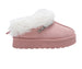 bebe Toddler Girls' Platform Boots – Microsuede Bootie with Faux Fur, Comfy Platform Shoes for Toddlers