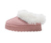 bebe Toddler Girls' Platform Boots – Microsuede Bootie with Faux Fur, Comfy Platform Shoes for Toddlers