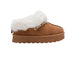 bebe Toddler Girls' Platform Boots – Microsuede Bootie with Faux Fur, Comfy Platform Shoes for Toddlers