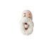bebe Toddler Girl's Cozy Faux Fur Boot Slide Slipper with Charms