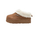 bebe Women's Platform Ankle Boots – Cozy Faux Fur Lined Slip-On Booties, Indoor and Outdoor Shoes for Winter