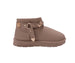 bebe Women's Winter Boots – Warm Faux Fur Lined Slip-On Booties, Cozy Platform Winter Shoes with Charms