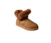 bebe Women's Winter Boot with Faux Fur Trim and Charm Stones