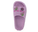 bebe Girls EVA Slide - Lightweight Comfy Slide Sandals with Rhinestone Fruit Patches