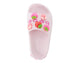 bebe Girls EVA Slide - Lightweight Comfy Slide Sandals with Strawberry Charms