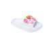 bebe Girls EVA Slide - Lightweight Comfy Slide Sandals with Strawberry Charms
