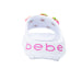 bebe Girls EVA Slide - Lightweight Comfy Slide Sandals with Strawberry Charms