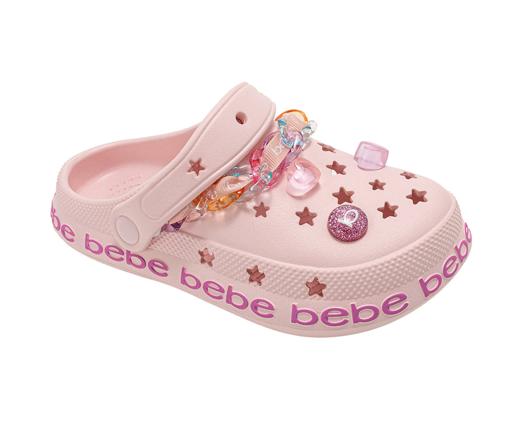 bebe Girls' Sandals – Comfy Clogs, Cute Summer Shoes and Beach Sandals for Girls (Little Girl/Big Girl)
