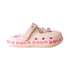 bebe Girls EVA Clog Shoes with Charms
