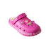 bebe Girls EVA Clog Shoes with Charms
