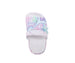 bebe Toddler Girl's EVA Comfy Slides - with Cute Marble Print and Charms