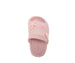bebe Toddler Girl's Platform EVA Slide with Iridescent Finish and Sea Life Charms