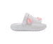 bebe Toddler Girl's Platform EVA Slide with Iridescent Finish and Sea Life Charms