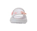bebe Toddler Girl's Platform EVA Slide with Iridescent Finish and Sea Life Charms