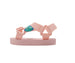 bebe Girl's Toddler EVA Sandals - Lightweight & Slip-On with Character Charms
