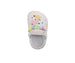 bebe Toddler Girl's Lightweight EVA Clogs - Slip - On Comfy Shoes with Bracelet and Charms