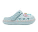 bebe Toddler Girl's Lighweight EVA Clogs - Slip - On Comfy Shoes with Charms