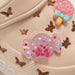 bebe Toddler Girl's Lighweight EVA Clogs - Slip - On Comfy Shoes with Charms
