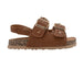 bebe Girl's Footbed Sandals - Comfortable Design with Double Buckle and Charms